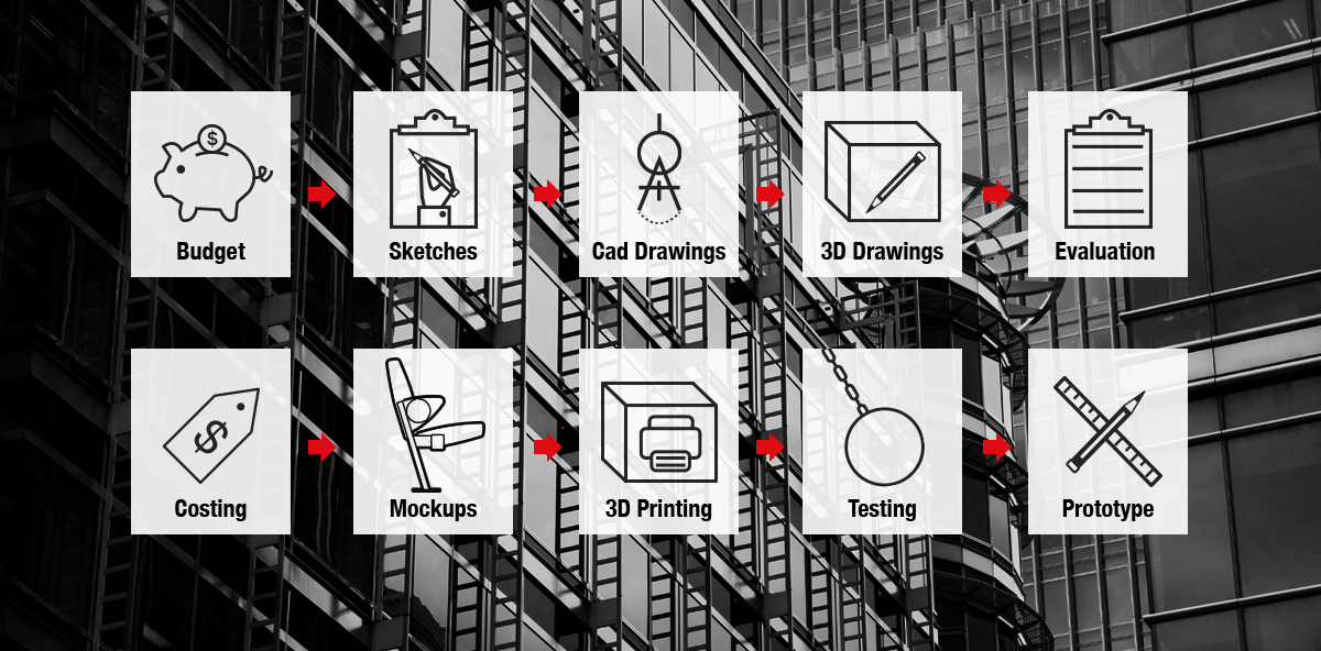 Library shelf with lights
